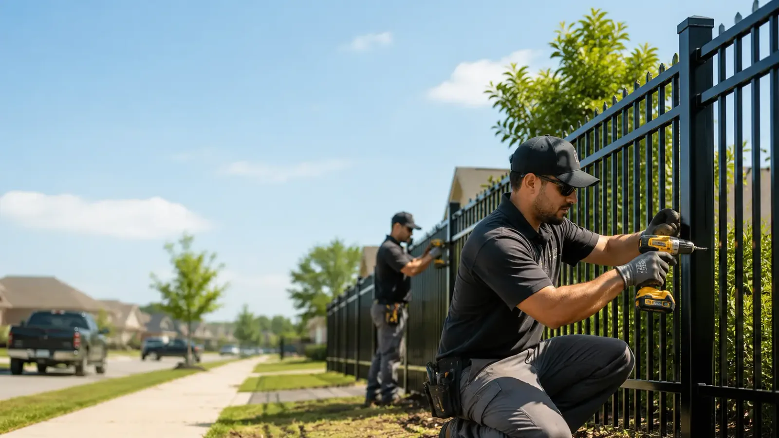 Metal Fence Installation in Mackinaw City, MI